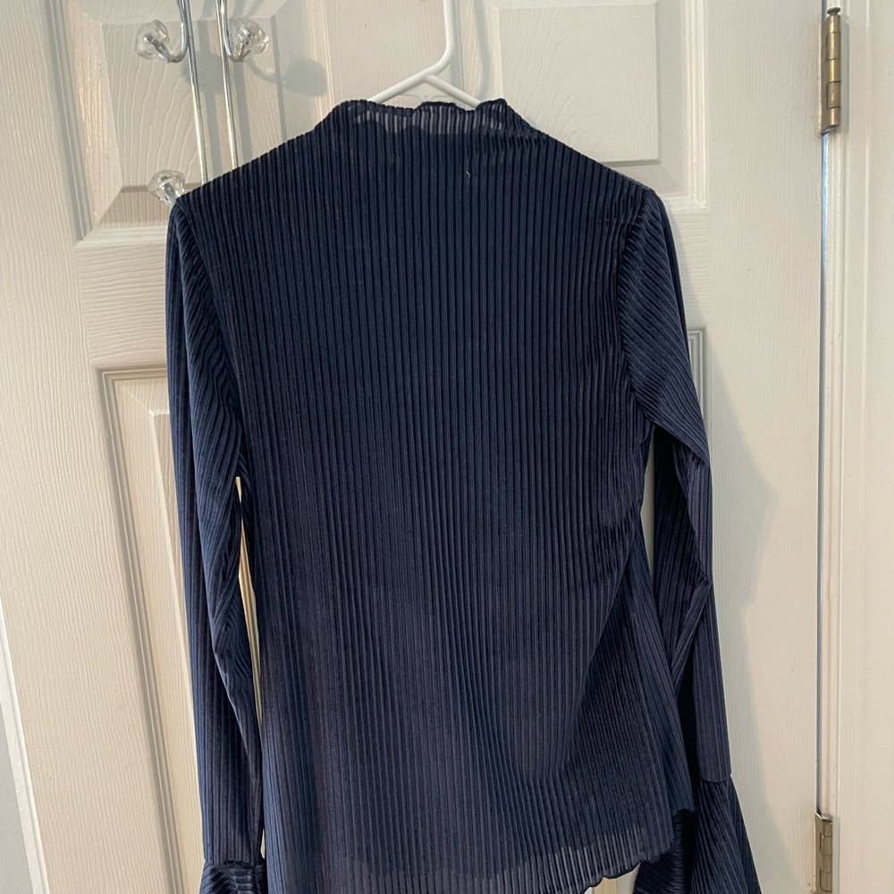 Bell sleeve velvet top. Purchased at Nordstrom
